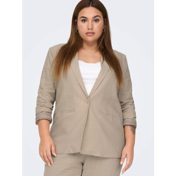 ONLY CarmaKoma - Only Carmakoma Blazer sand