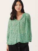 Part Two Bluse grøn mix - Dame - Bluser - Part Two
