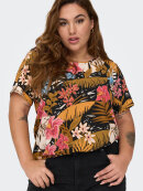 ONLY CarmaKoma - Only Carmakoma bluse orange mix