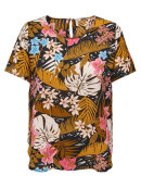 ONLY CarmaKoma - Only Carmakoma bluse orange mix