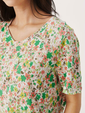 Part Two T-shirt grøn/koral - Dame - T-shirts - Part Two