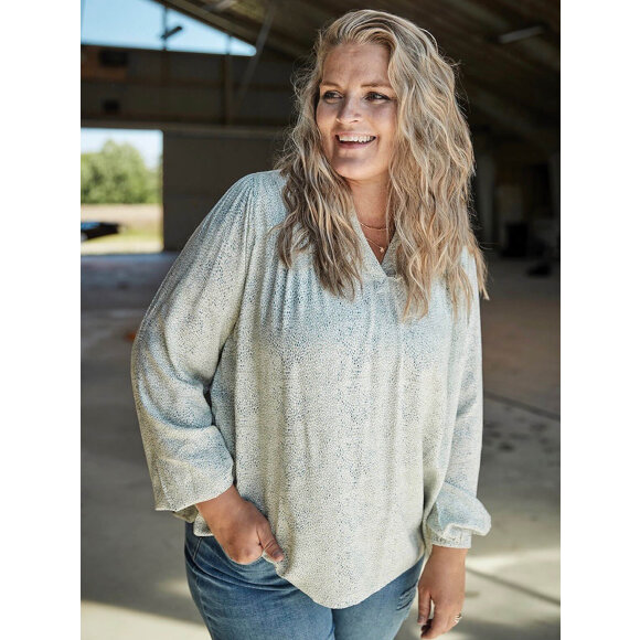 Zoey bluse - Overdele til Plus size - ZOEY