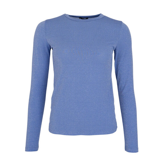 Black colour glimmer lysblå - Dame - Bluser - Black Colour Black colour glimmer lysblå - Dame - Bluser - Black Colour