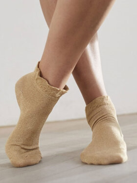 Decoy strømper sand/guld - Strømper & strømpebukser - Decoy