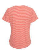 PartTwo T-shirt Strib Rød/Hvid - Dame - T-shirts - Part Two