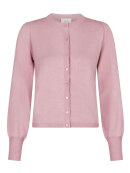 Neo Noir - Neo Noir Cardigan Mørk Rosa