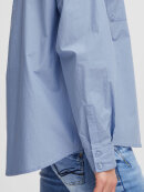 PULZ Jeans - Pulz JEANS skjorte lysblå