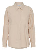 Pulz Jeans skjorte sand - Skjorter til kvinder - PULZ Jeans