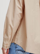 Pulz Jeans skjorte sand - Skjorter til kvinder - PULZ Jeans