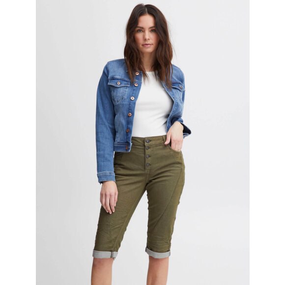 PULZ Jeans - Pulz knickers army