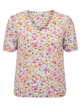 Only Carmakoma bluse - Overdele til Plus size - ONLY CarmaKoma