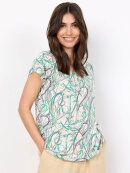 Soyaconcept bluse grøn/sand - Dame - Bluser - Soyaconcept 