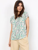 Soyaconcept bluse grøn/sand - Dame - Bluser - Soyaconcept 