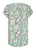 Soyaconcept bluse grøn/sand - Dame - Bluser - Soyaconcept 