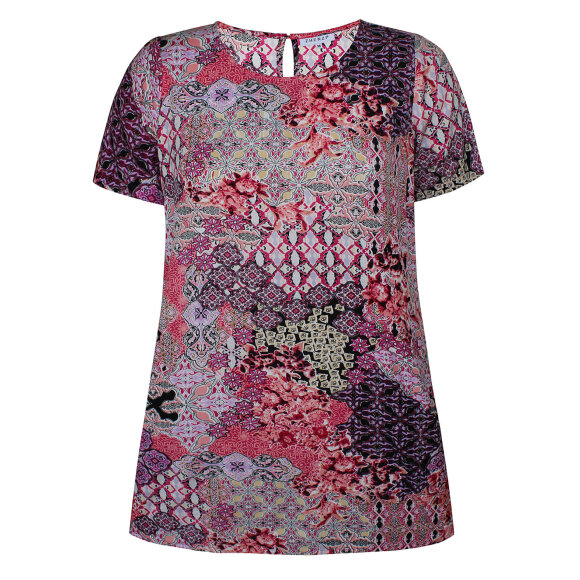 Zhenzi tunika pink mix - Korte kjoler - Zhenzi