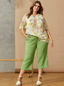 Zhenzi Bluse Off/Gul - Overdele til Plus size - Zhenzi