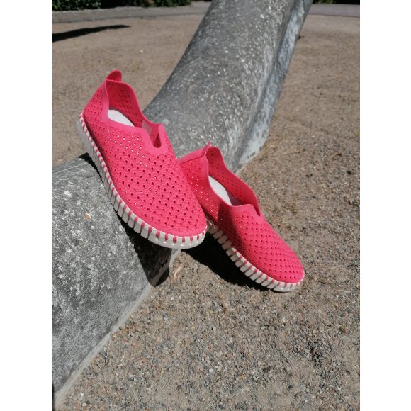 Ilse Jacobsen Hornbæk Loafers - Raspberry - Flade sko & Loafers - Ilse Jacobsen Hornbæk