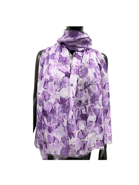 Bæltekompagniet Tørklæde lilla - Tørklæder - Bæltekompagniet