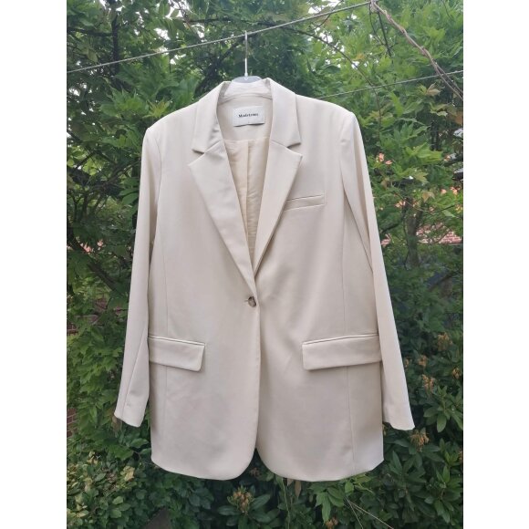 Modström Blazer sand - Blazer til kvinder - Modström Modström Blazer sand - Blazer til kvinder - Modström