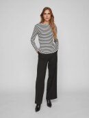 Vila bluse sort/hvid - Dame - Bluser - VILA