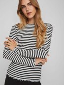 Vila bluse sort/hvid - Dame - Bluser - VILA