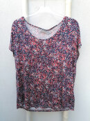 Fransa t-shirt rød/navy - Dame - T-shirts - FRANSA