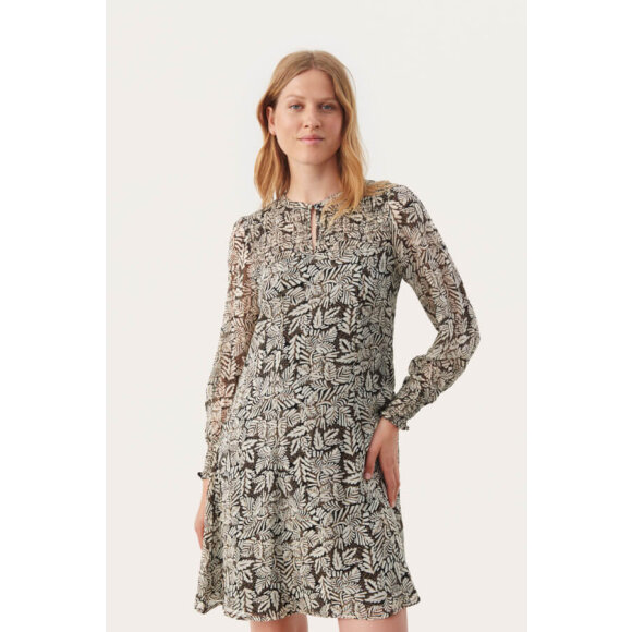 Part Two kjole sort/sand - Mellemlange kjoler - Part Two