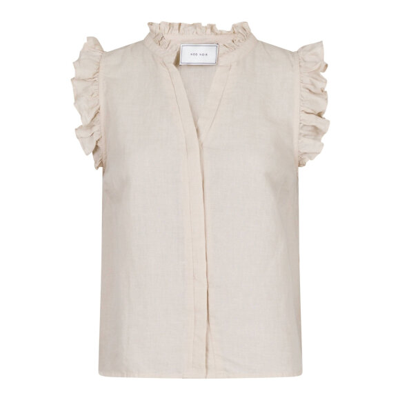 Neo Noir Top sand - Toppe til dame - Sommertoppe mm. - Neo Noir