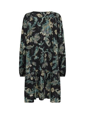 Soyaconcept Kjole sort/grøn - Mellemlange kjoler - Soyaconcept 