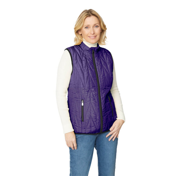 Brandtex modetøj - Brandtex vest lilla