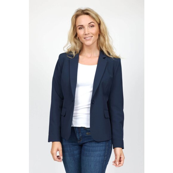 2-Biz blazer marine - Blazer til kvinder - 2-Biz
