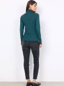 Soyaconcept rullekrave bluse grøn - Dame - Bluser - Soyaconcept 