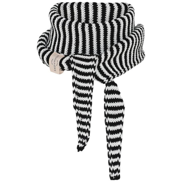 Skovhuus tørklæde sort/hvid - Tørklæder - Skovhuus