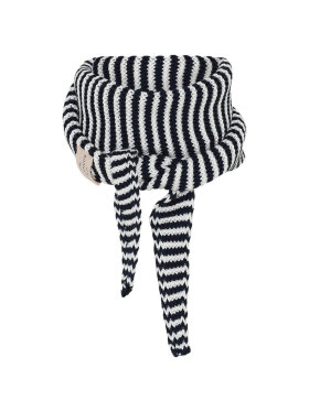 Skovhuus tørklæde navy/hvid - Tørklæder - Skovhuus