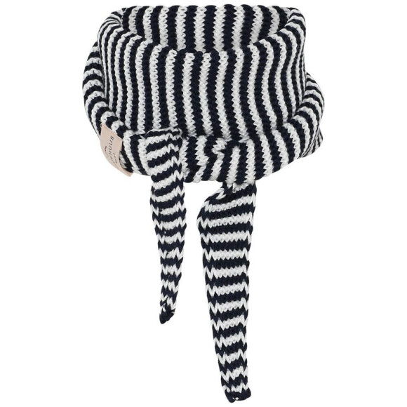 Skovhuus tørklæde navy/hvid - Tørklæder - Skovhuus