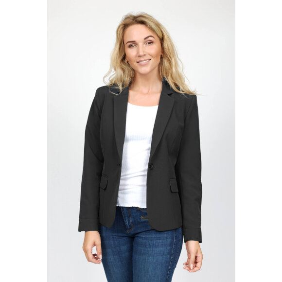2-Biz blazer sort - Blazer til kvinder - 2-Biz 2-Biz blazer sort - Blazer til kvinder - 2-Biz