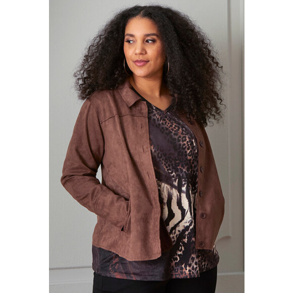 Zhenzi jakke - Overdele til Plus size - Zhenzi Zhenzi jakke - Overdele til Plus size - Zhenzi