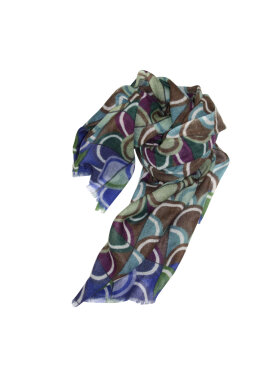 Mathlau tørklæde grøn mix - Tørklæder - Mathlau