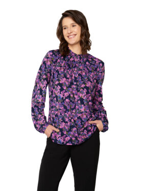 Signature bluse lilla mix - Dame - Bluser - Signature