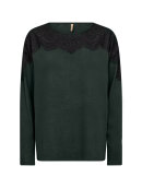 Soyaconcept bluse m. blonde grøn - Dame - Bluser - Soyaconcept 