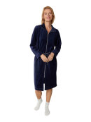 Brandtex morgenkåbe navy - Nattøj og Morgenkåber - Brandtex