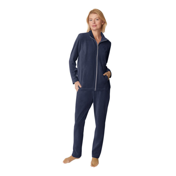 Brandtex modetøj - Brandtex veloursæt navy
