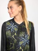 2-Biz bluse grøn/sort - Dame - Bluser - 2-Biz