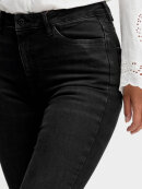 Pulz buks sort denim - Dame - Bukser  - PULZ Jeans