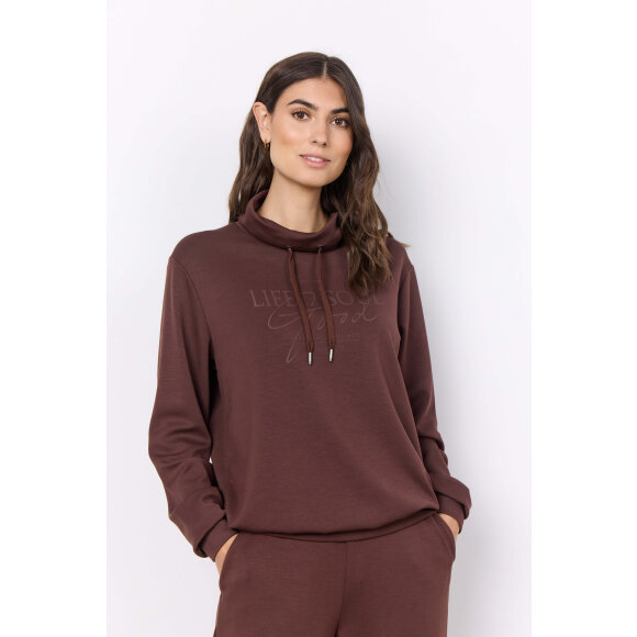 Soyaconcept  - Soyaconcept sweatshirt brun