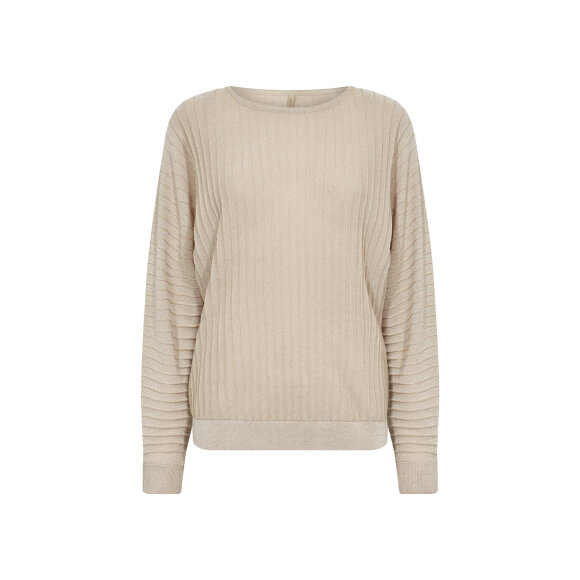 Soyaconcept Bluse sand glitter - Dame - Bluser - Soyaconcept 