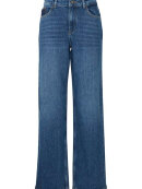 Pulz buks mellem blå - Dame - Bukser  - PULZ Jeans