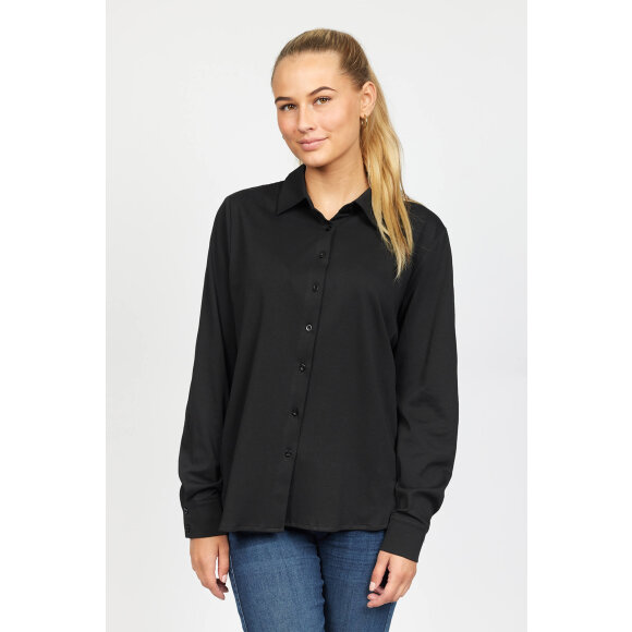 2-Biz - 2-Biz sort skjorte til dame 2-Biz - 2-Biz sort skjorte til dame