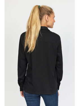 2-Biz - 2-Biz sort skjorte til dame