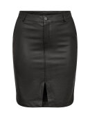 Wasabiconcept nederdel sort coated - Plus size bukser til kvinder - Wasabiconcept